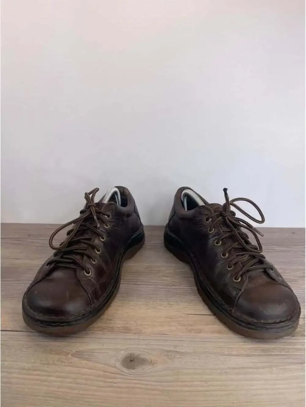 Dr. Martens 12598 Vintage Brown Leather Oxford Shoes Mens US 9 UK 8 Low Top